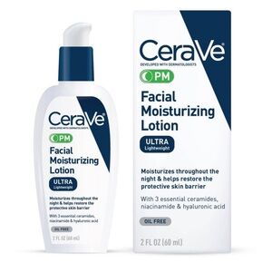 🆕 CeraVe PM Facial Moisturizing Lotion - Ultra Lightweight